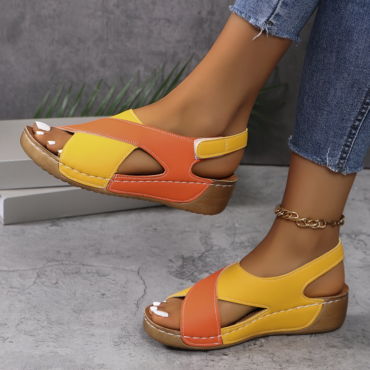 Elara™ | Leather Orthopedic Sandal