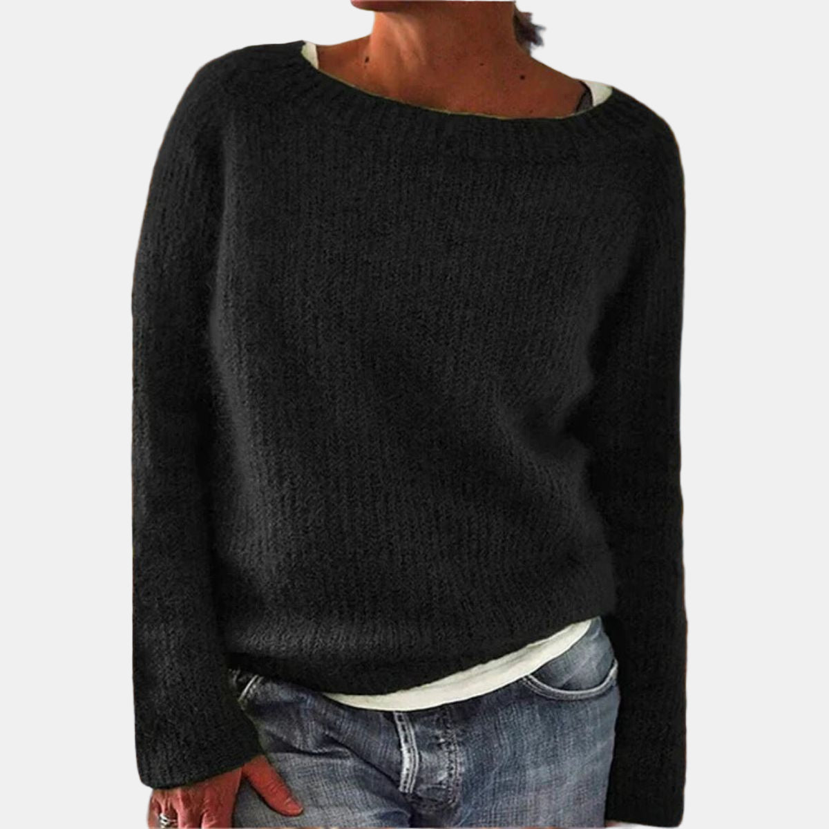 Elara™ | Wool Classic Sweater