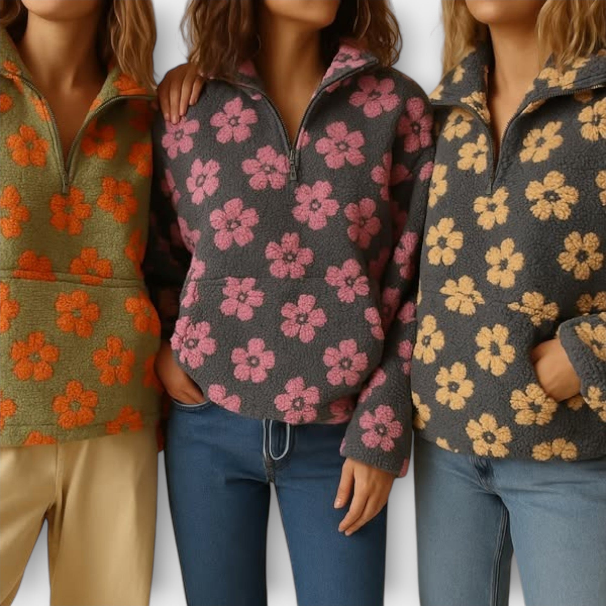Elara™ | Fleece Jumper Bloom
