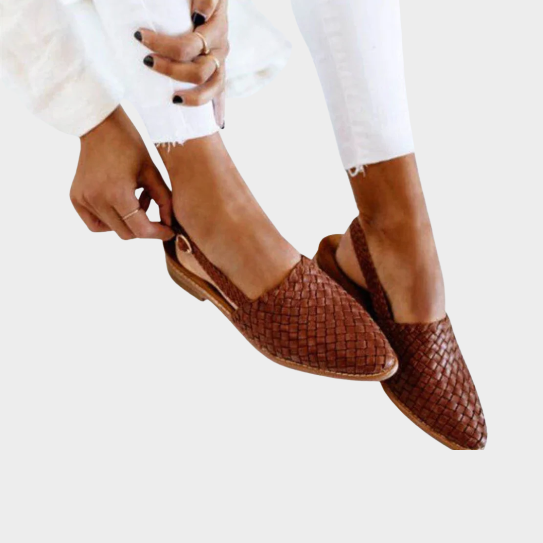 Elara™ | Woven-Style Sandals