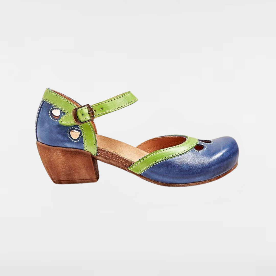 Elara™ | Arch Support Low-Heeled Sandals