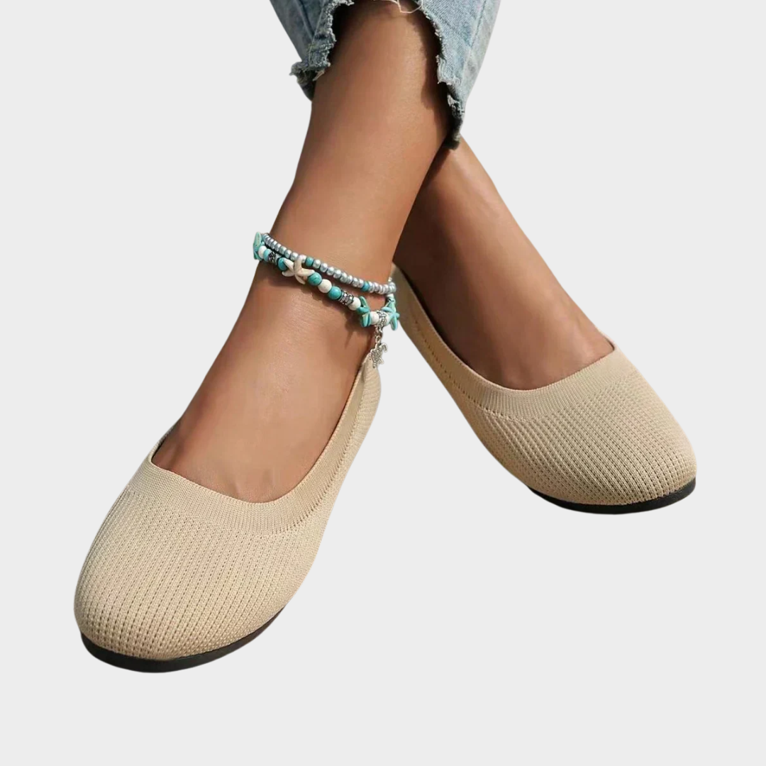 Elara™ | Breathable Casual Flats