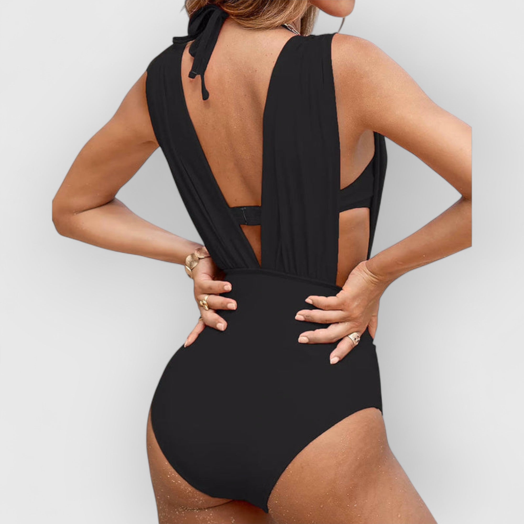 Elara™ | V-Neck Swimsuit