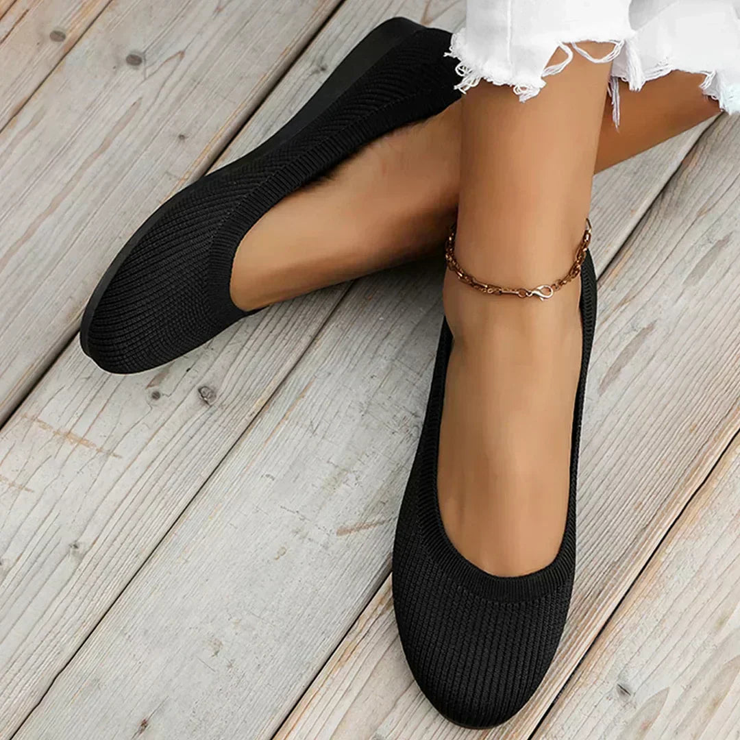 Elara™ | Breathable Casual Flats