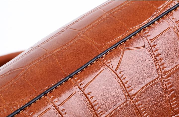 Elara™ | Crocodile Pattern Bag Set