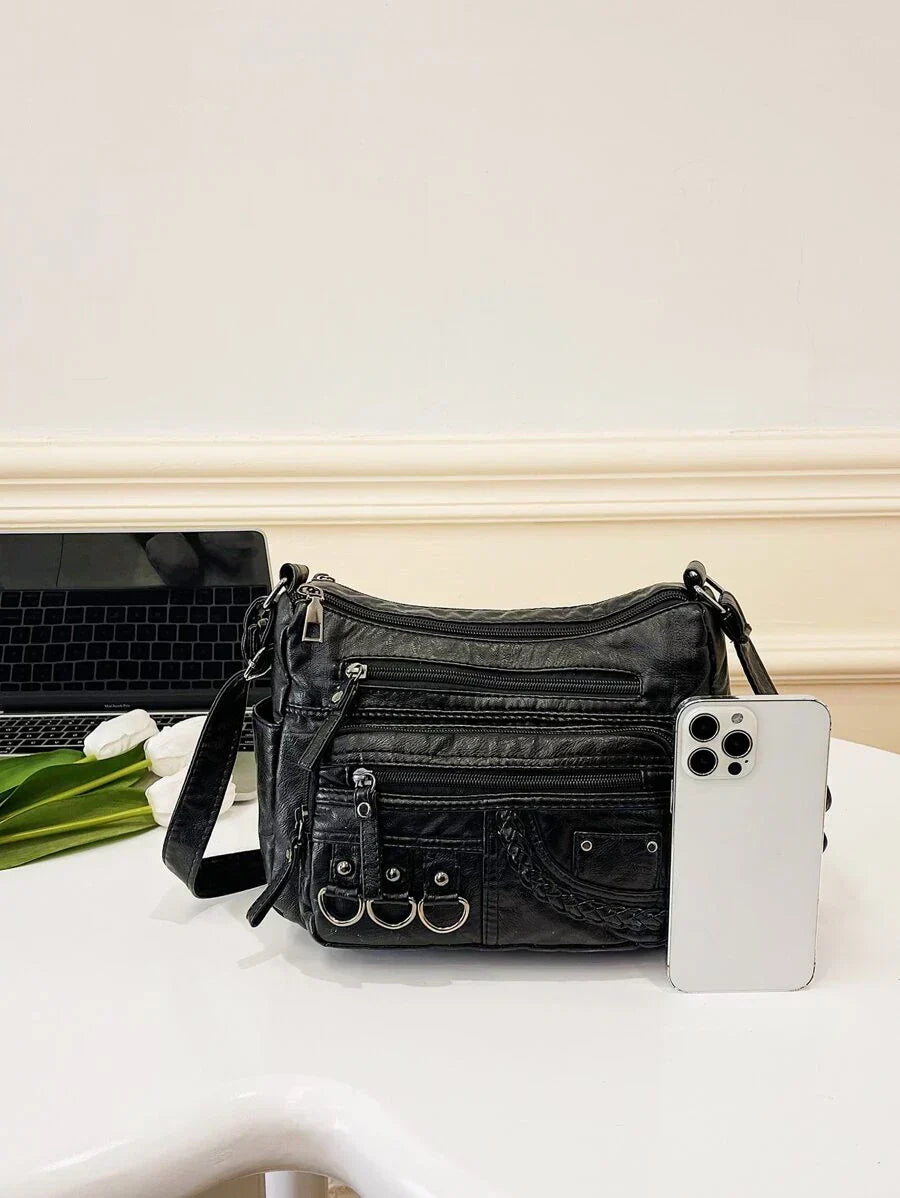 Elara™ | Multi-Layer Crossbody Bag