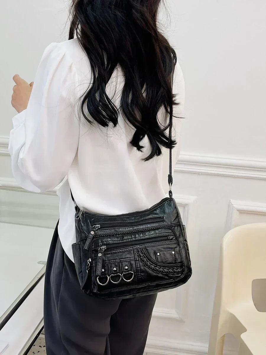 Elara™ | Multi-Layer Crossbody Bag