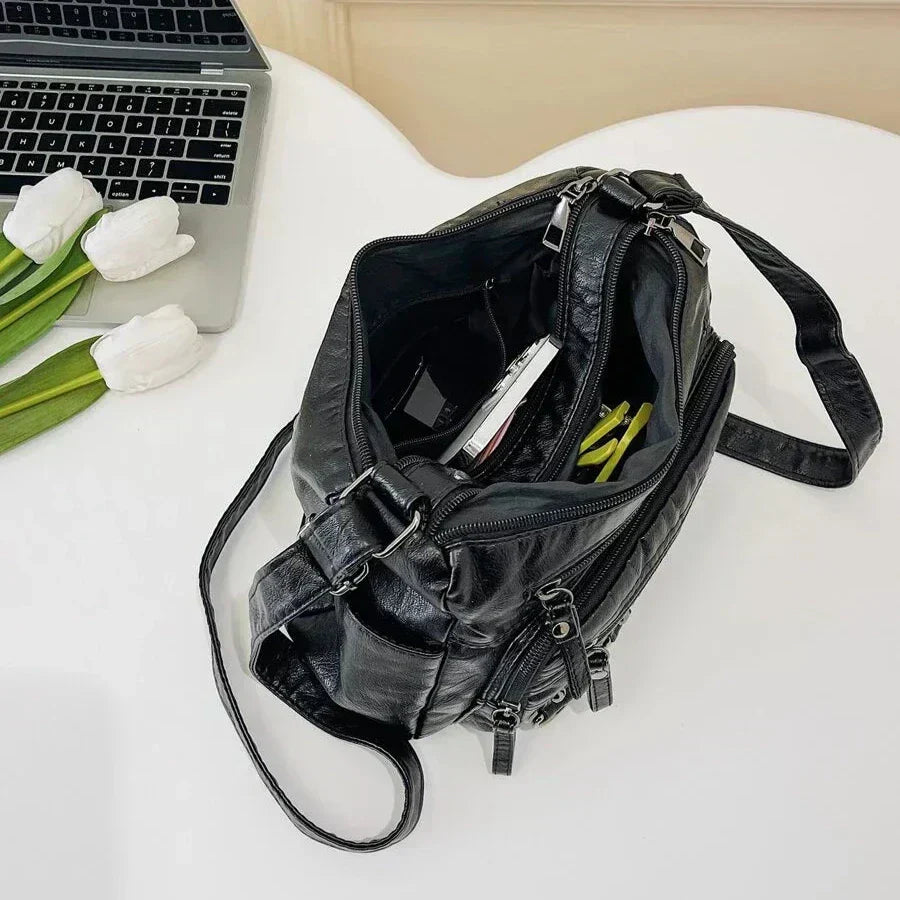 Elara™ | Multi-Layer Crossbody Bag