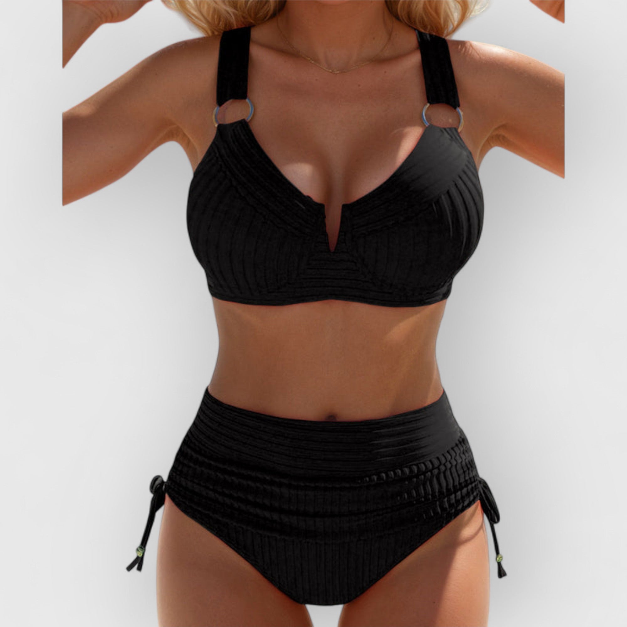 Elara™ | High-Waisted Swimsuit