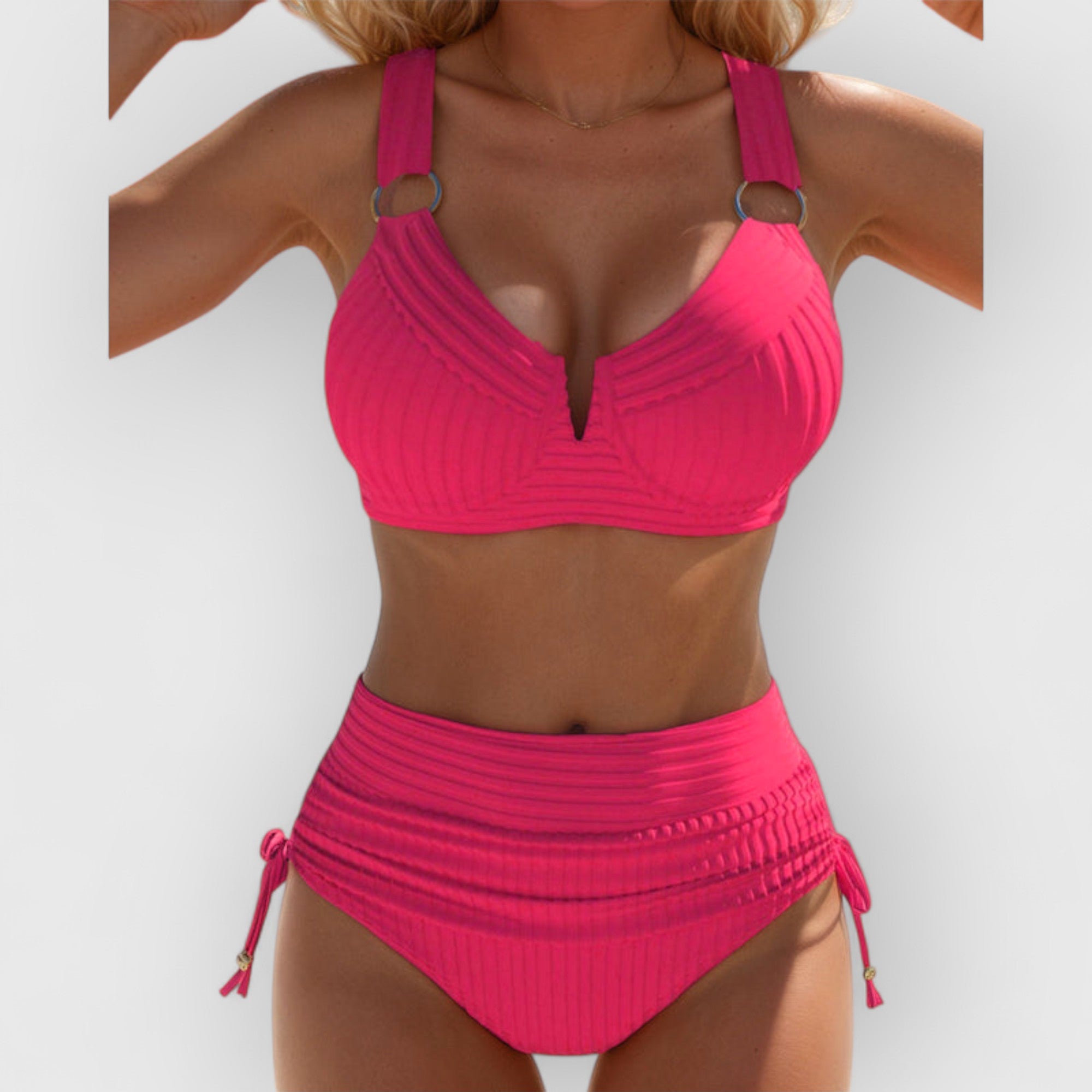Elara™ | High-Waisted Swimsuit
