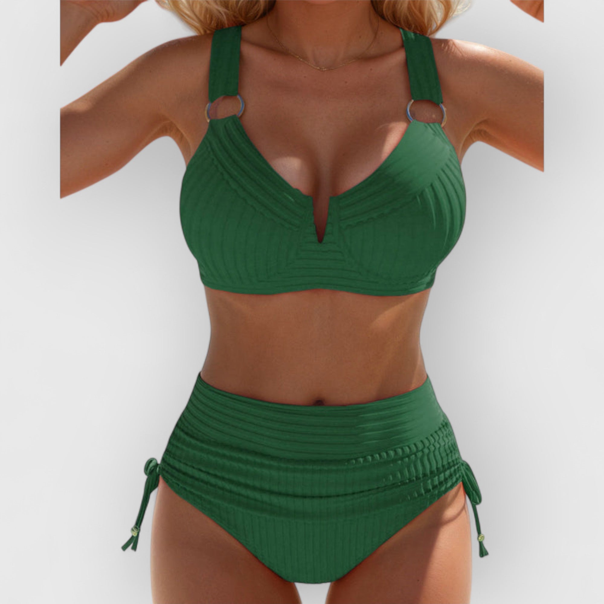 Elara™ | High-Waisted Swimsuit