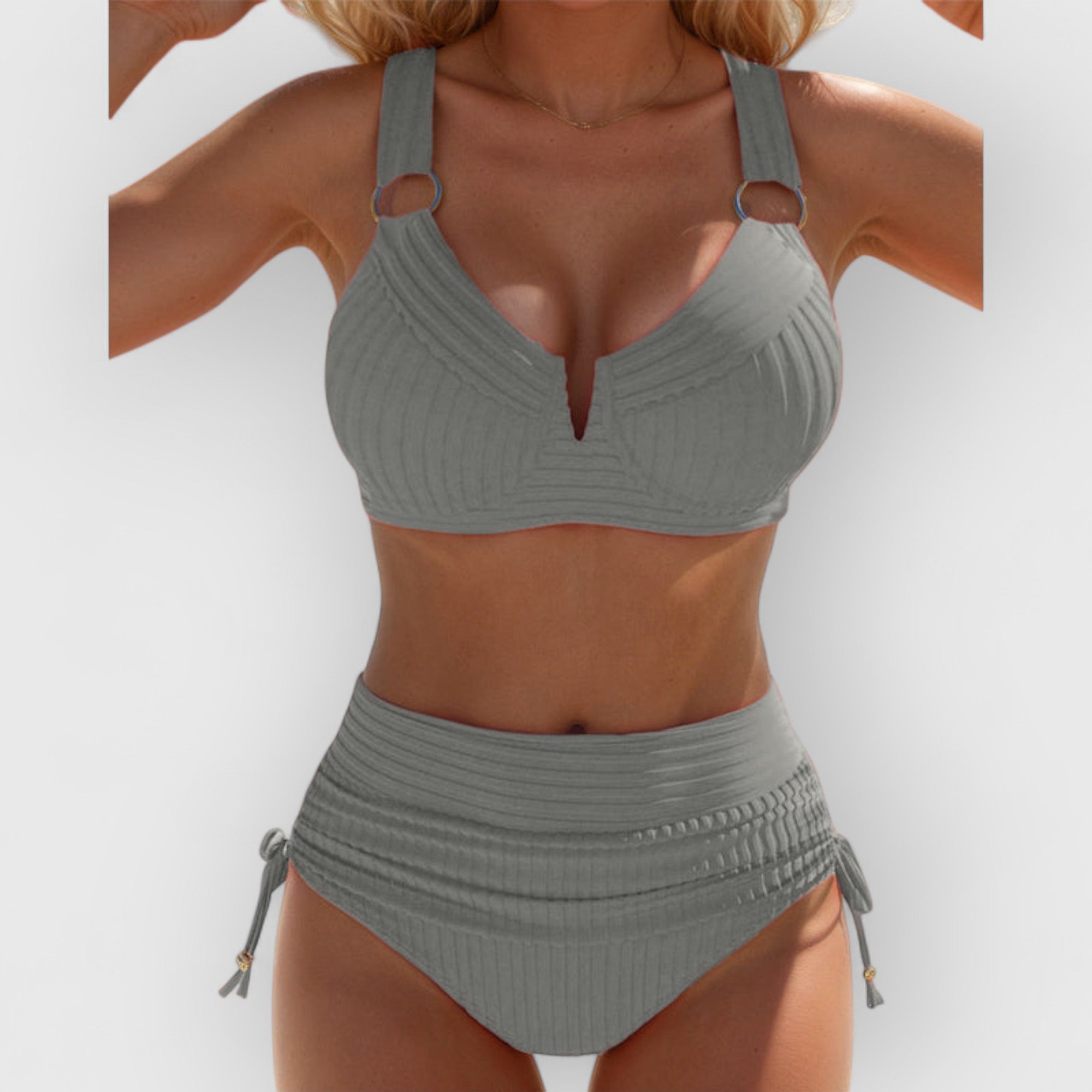 Elara™ | High-Waisted Swimsuit