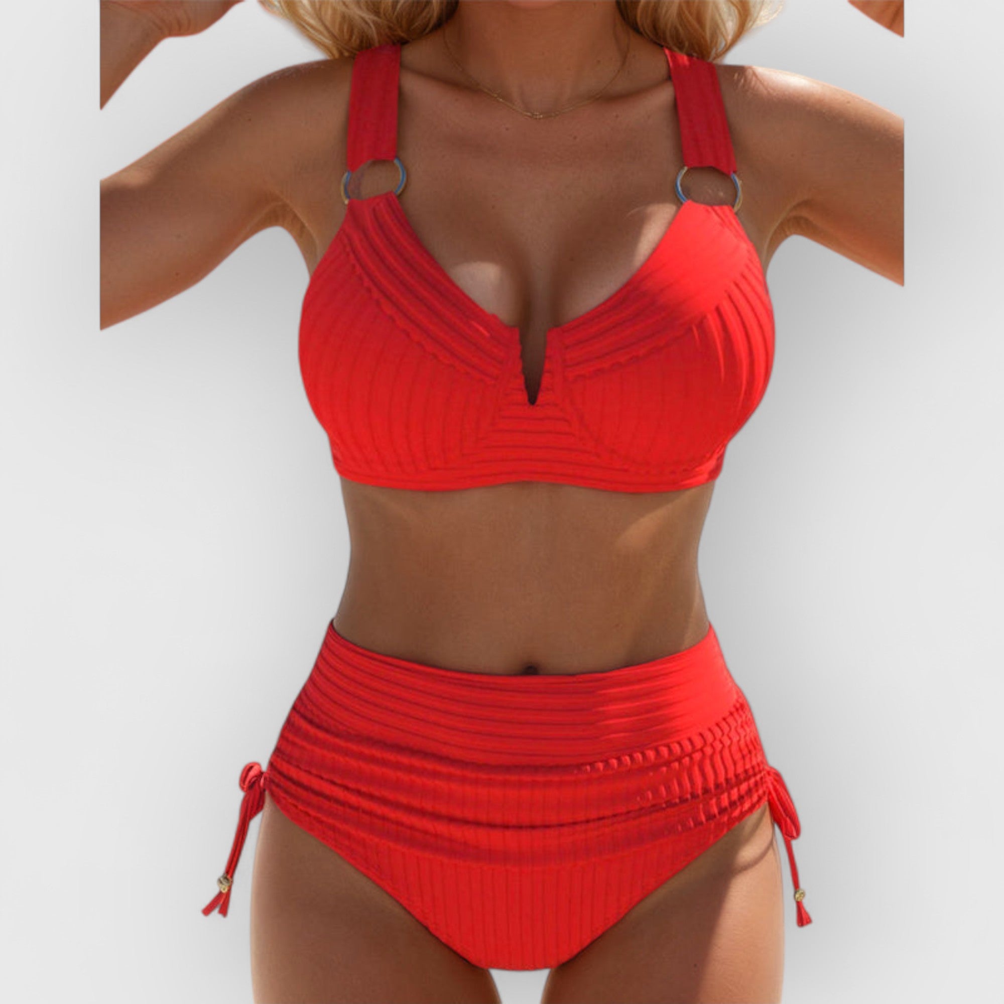 Elara™ | High-Waisted Swimsuit