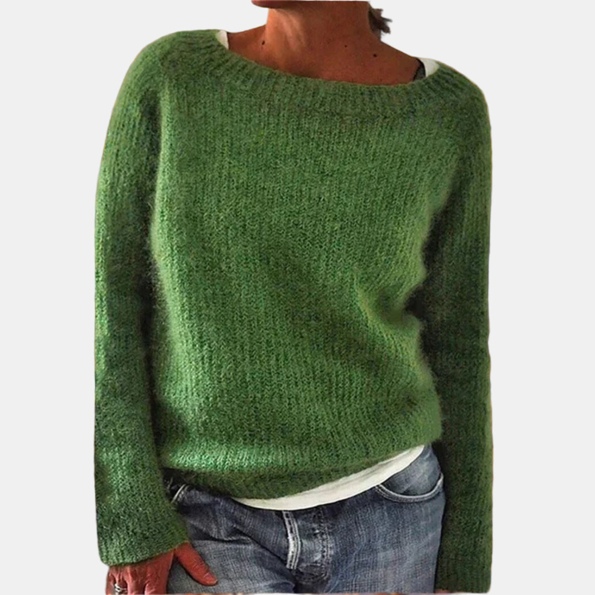 Elara™ | Wool Classic Sweater