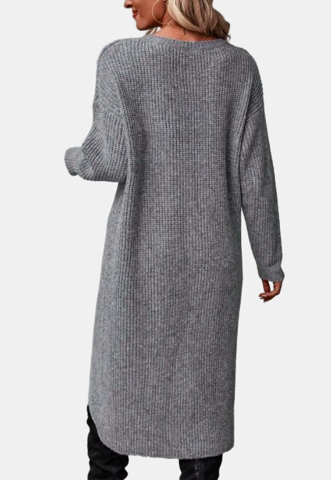 Elara™ | Cozy Knit Long Dress