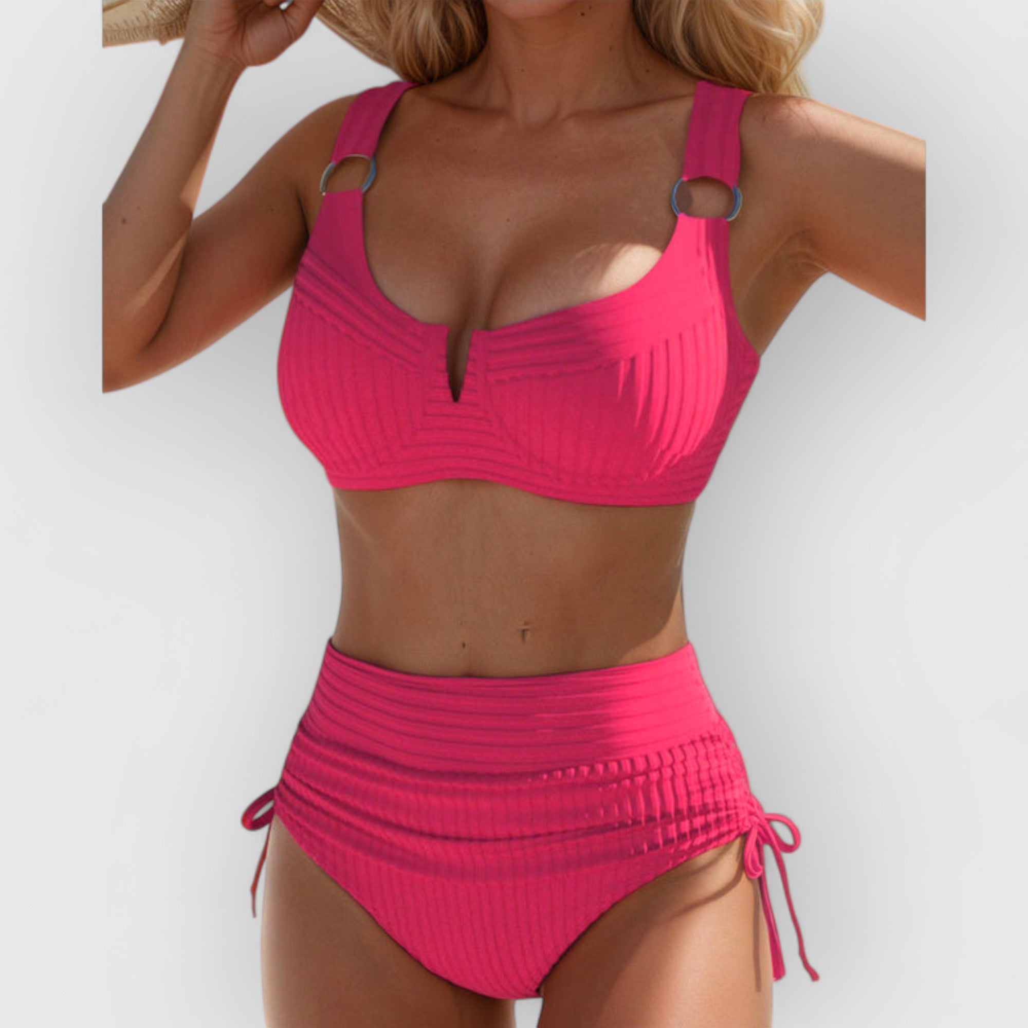 Elara™ | High-Waisted Swimsuit