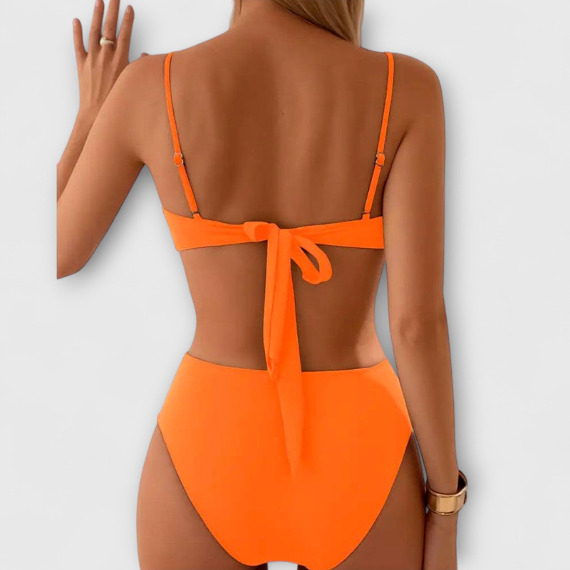 Elara™ | Elegant High-Waisted Bikini