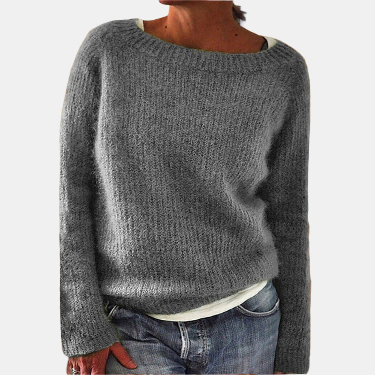 Elara™ | Wool Classic Sweater