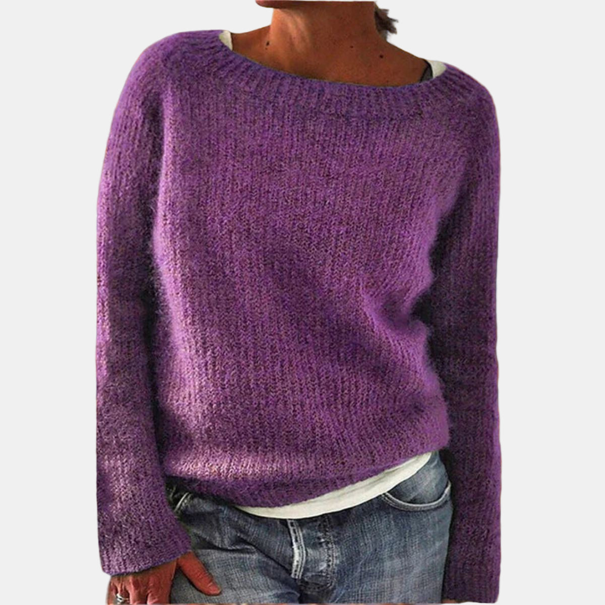 Elara™ | Wool Classic Sweater