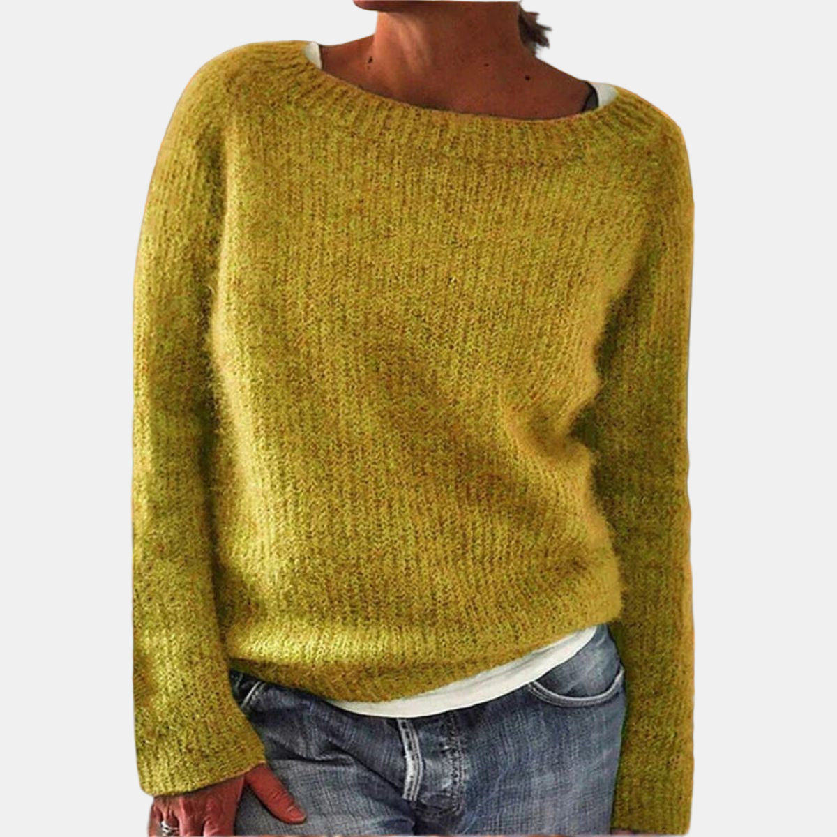 Elara™ | Wool Classic Sweater
