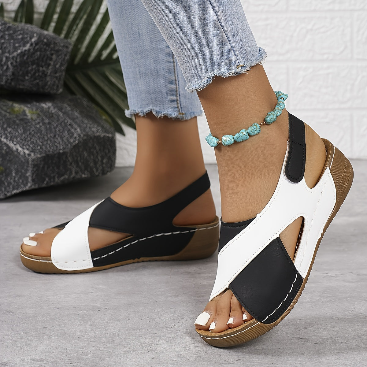 Elara™ | Leather Orthopedic Sandal