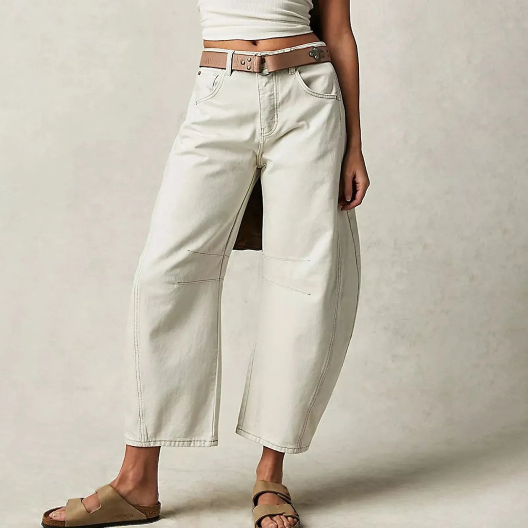 Elara™ | Chic Wide-Leg Jeans