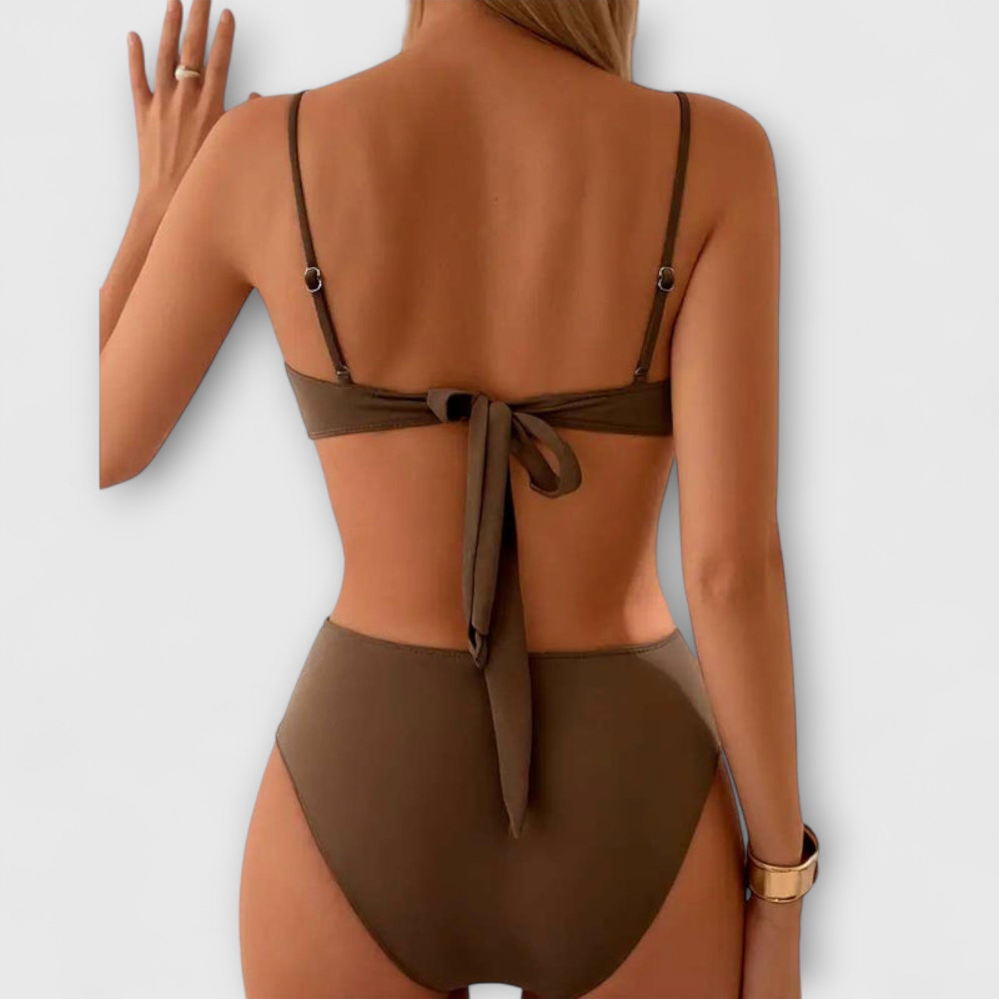 Elara™ | Elegant High-Waisted Bikini