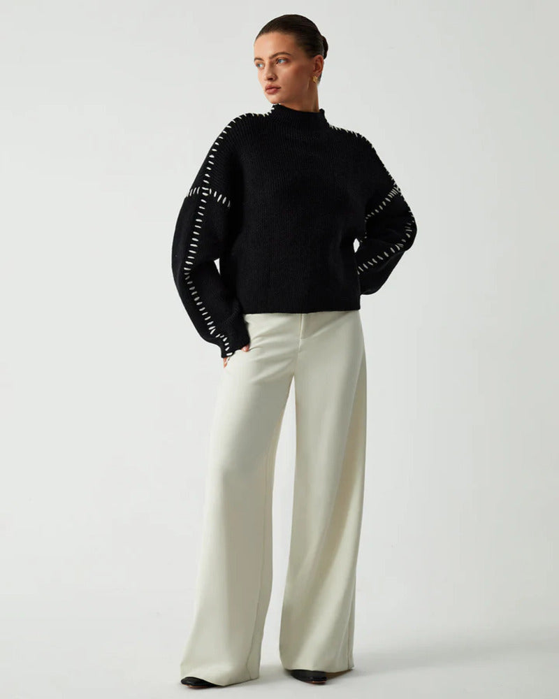 Elara™ | Classic Knit Sweater