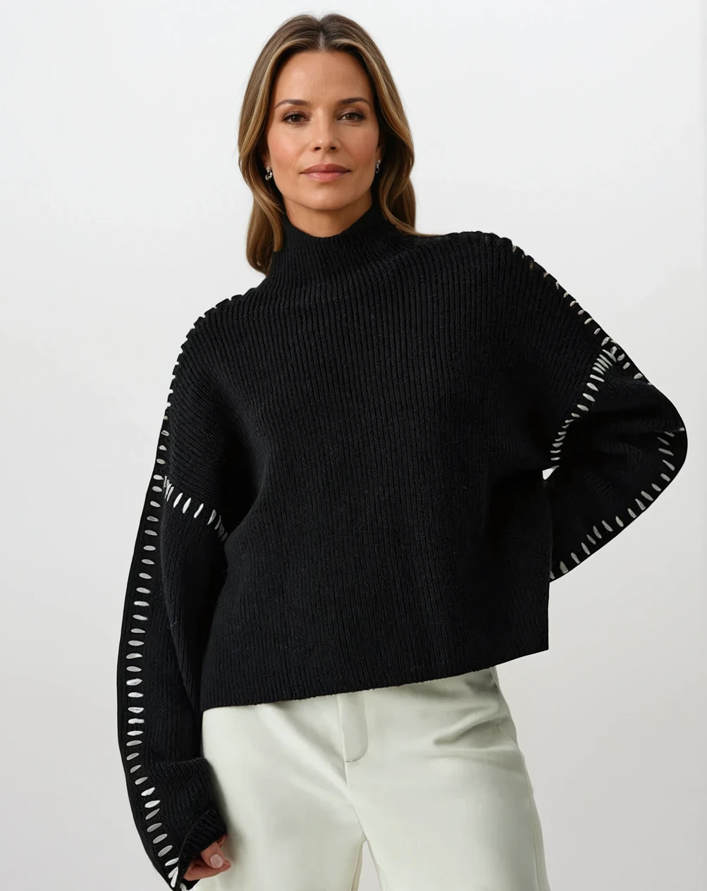 Elara™ | Classic Knit Sweater