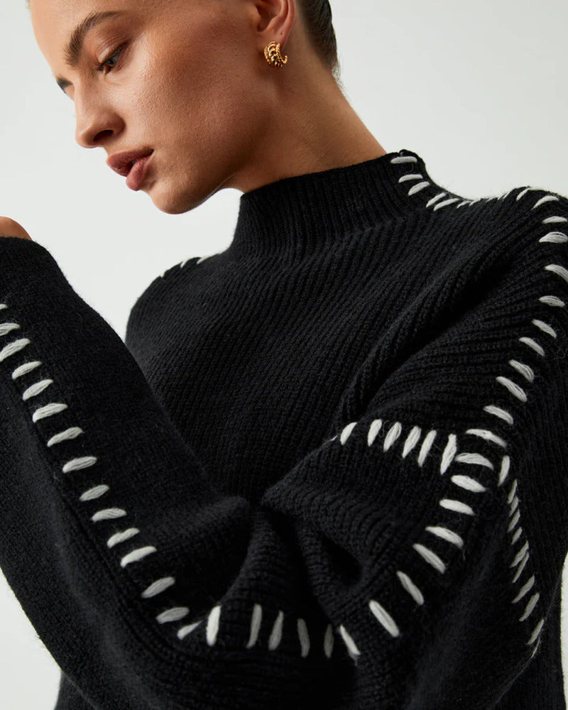 Elara™ | Classic Knit Sweater