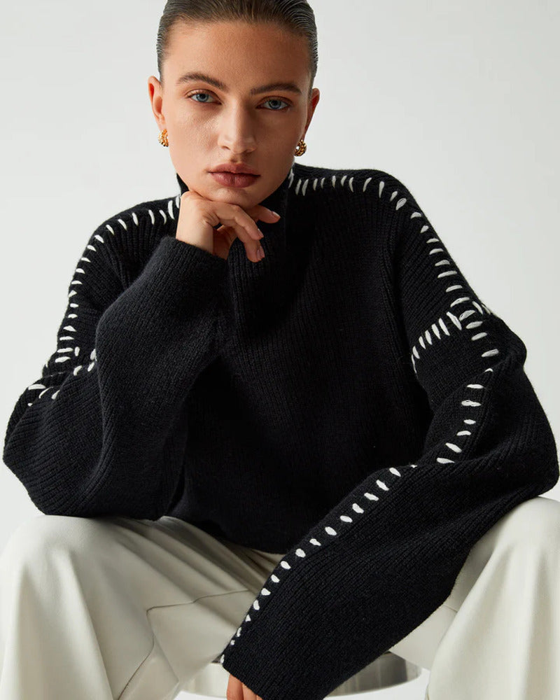 Elara™ | Classic Knit Sweater