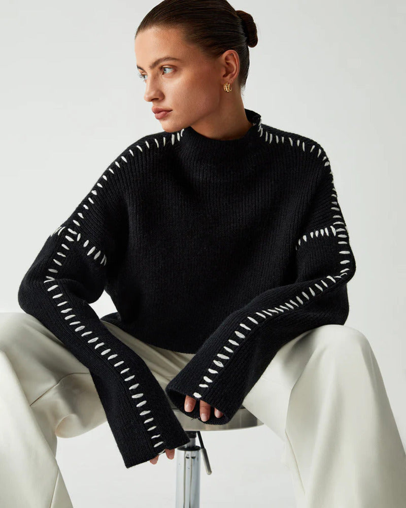 Elara™ | Classic Knit Sweater