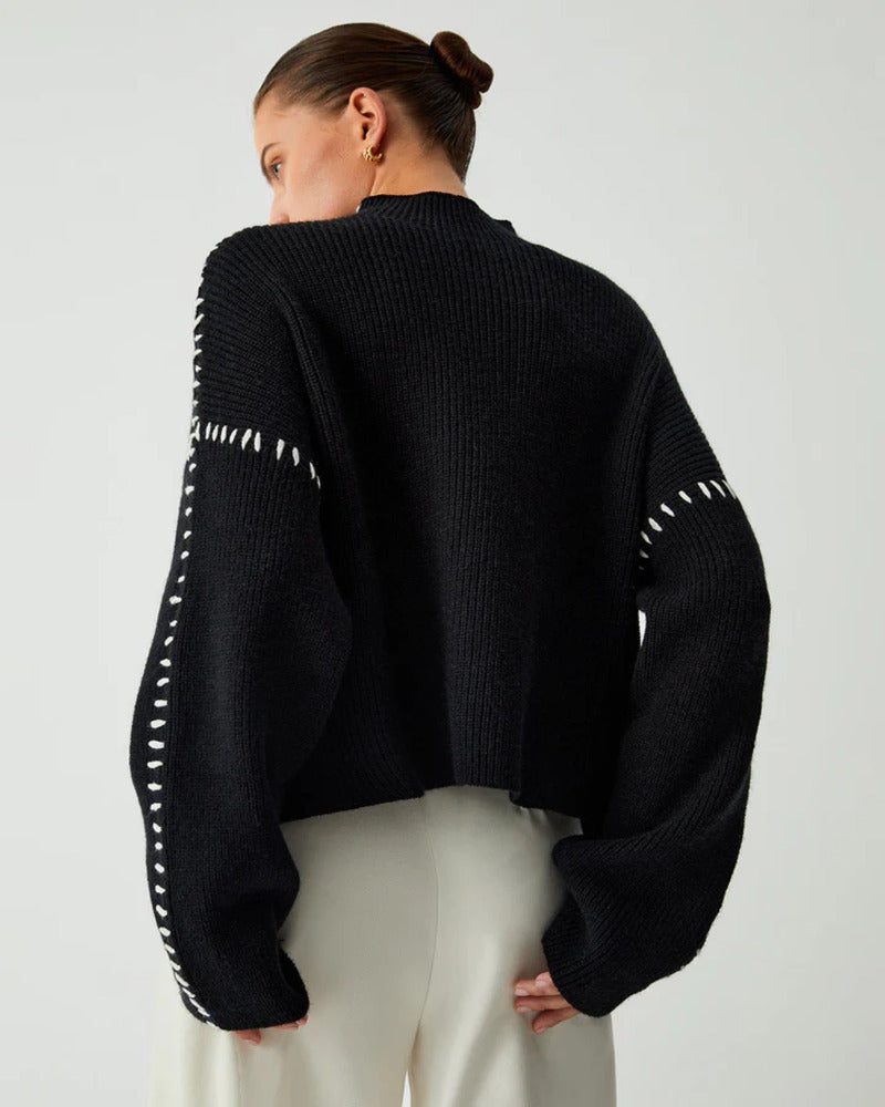 Elara™ | Classic Knit Sweater