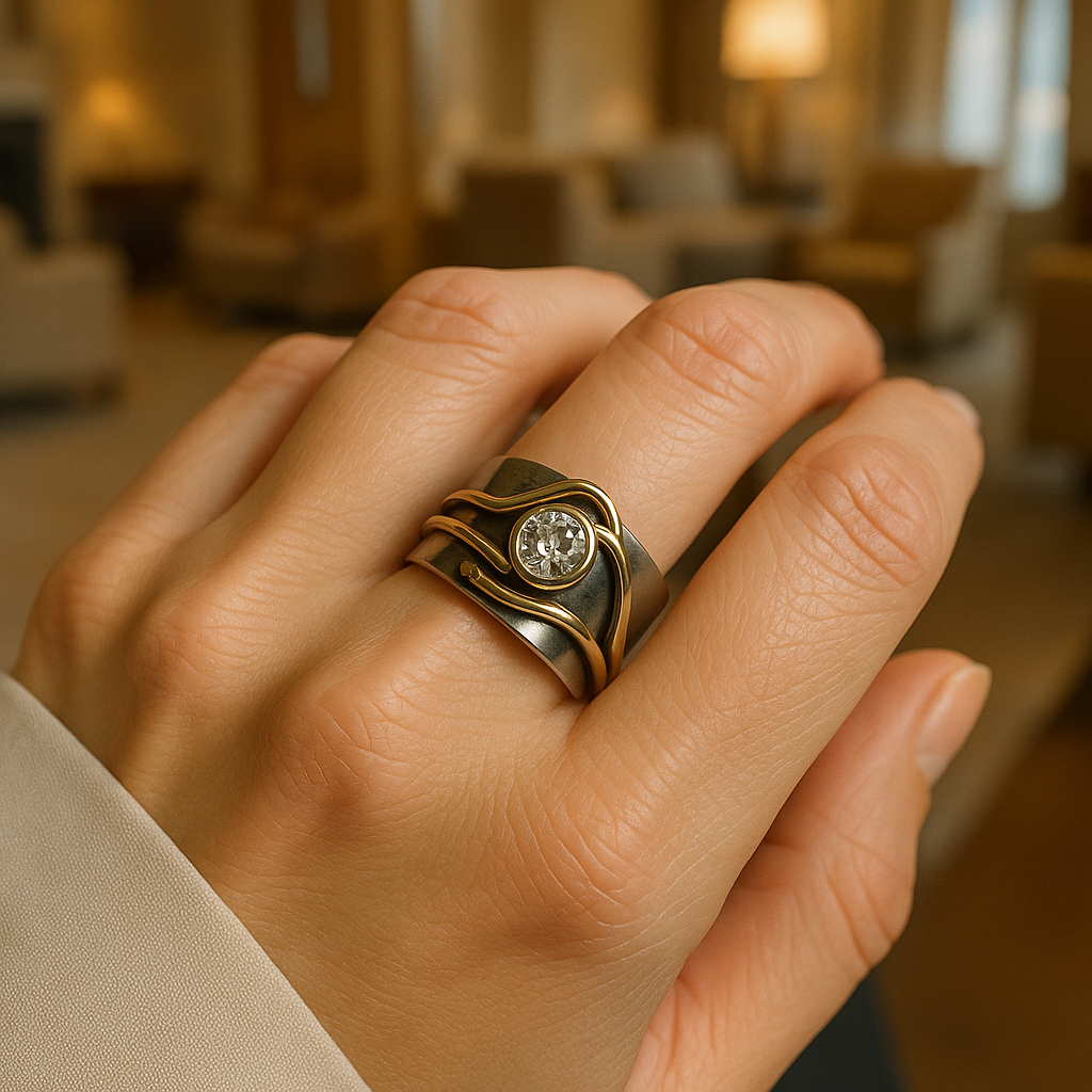 Elara™ | Vintage Glow Ring