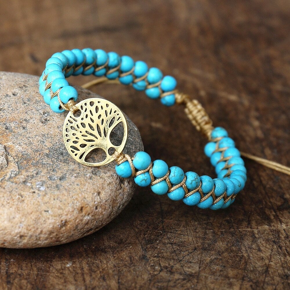 Elara™ | Turquoise Stone Bracelet