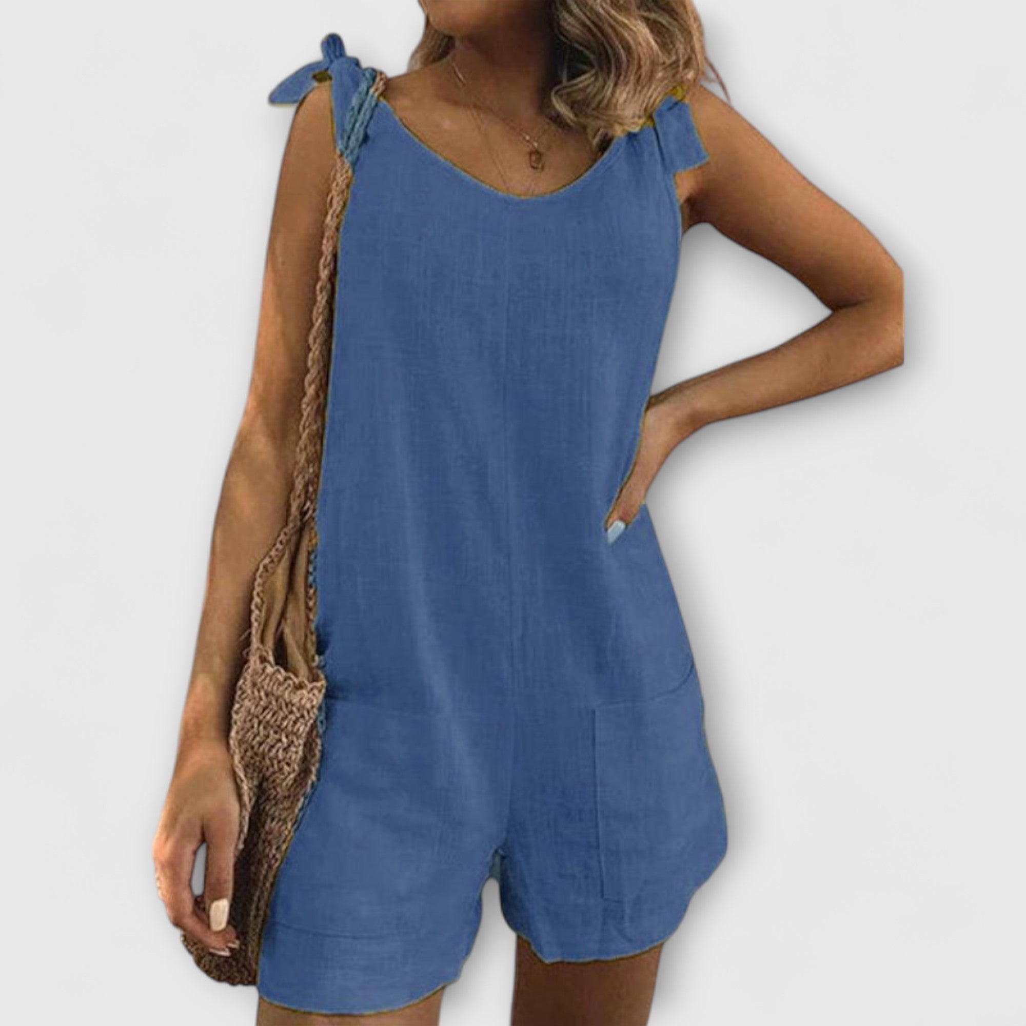 Elara™ | Jumpsuit with Tie Straps