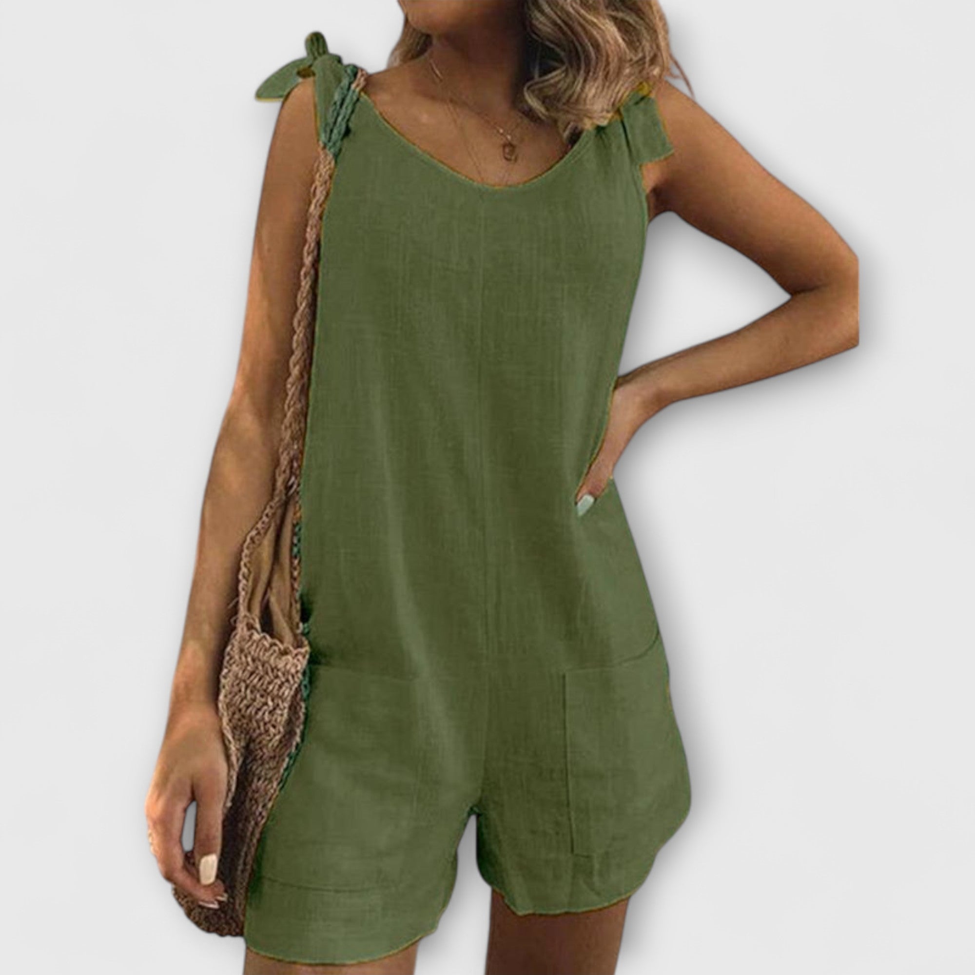 Elara™ | Jumpsuit with Tie Straps