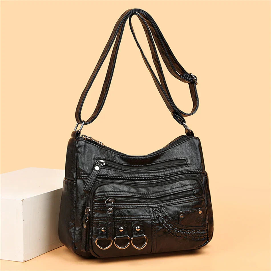 Elara™ | Multi-Layer Crossbody Bag