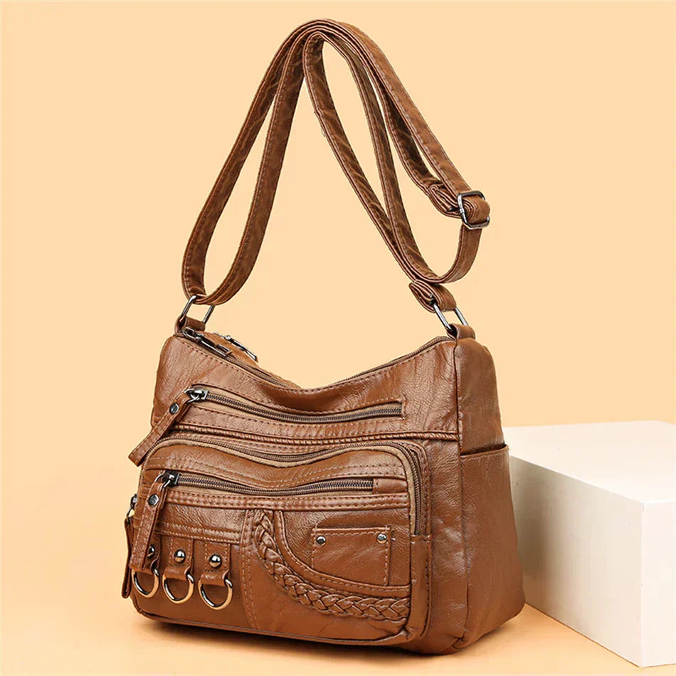 Elara™ | Multi-Layer Crossbody Bag