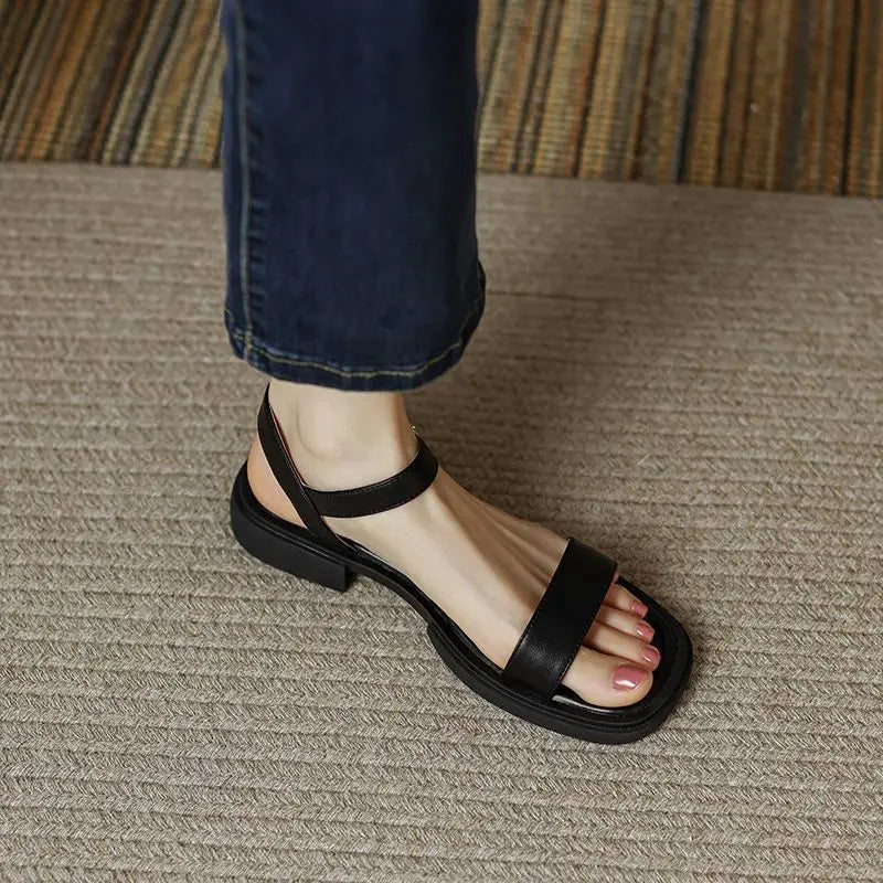Elara™ | Luxe Leather Sandals