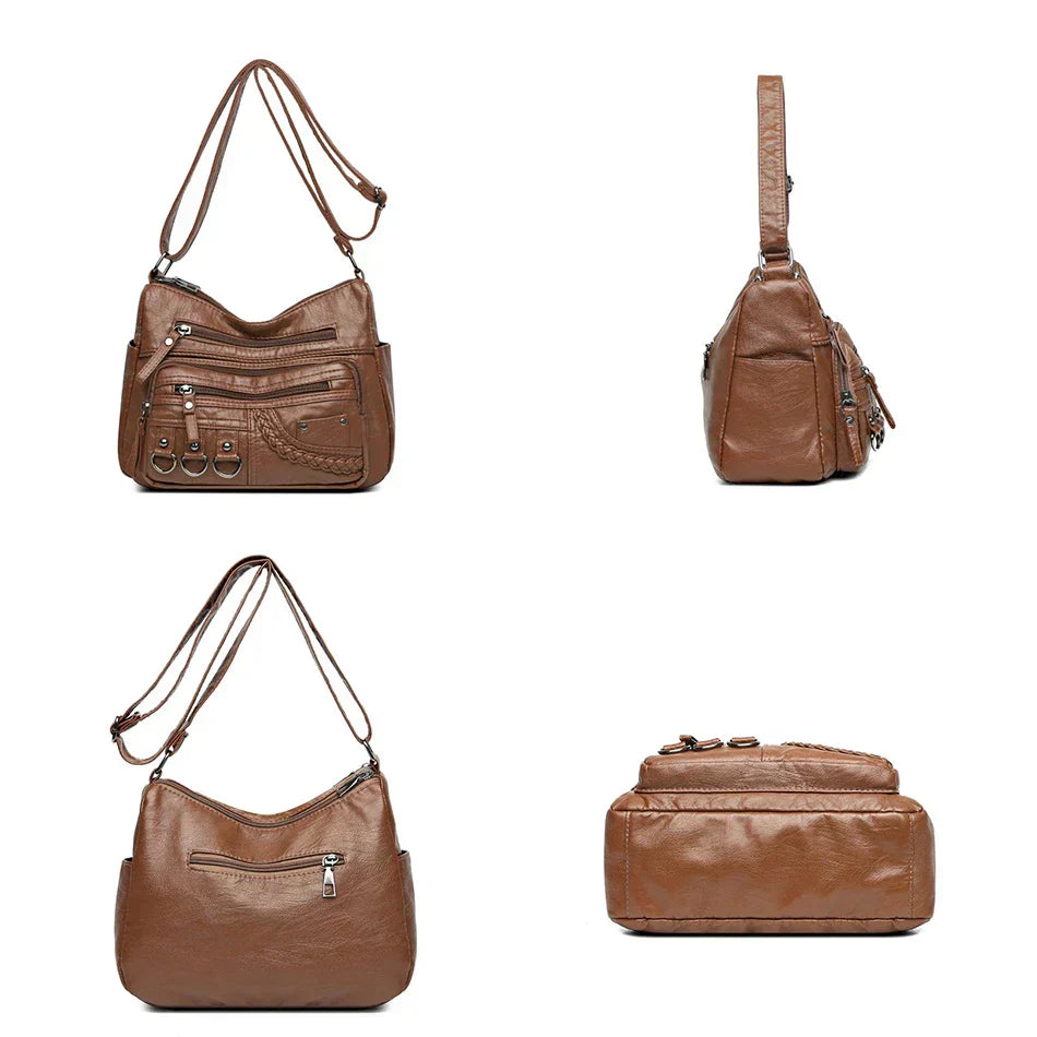 Elara™ | Multi-Layer Crossbody Bag