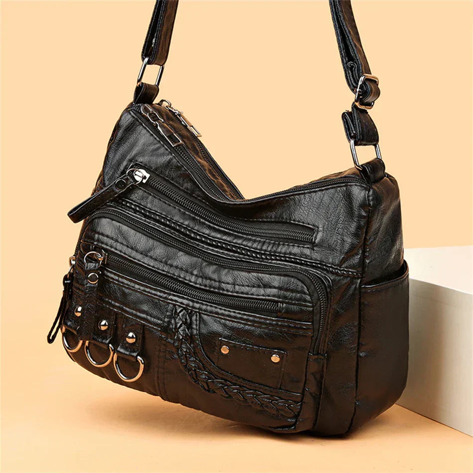 Elara™ | Multi-Layer Crossbody Bag