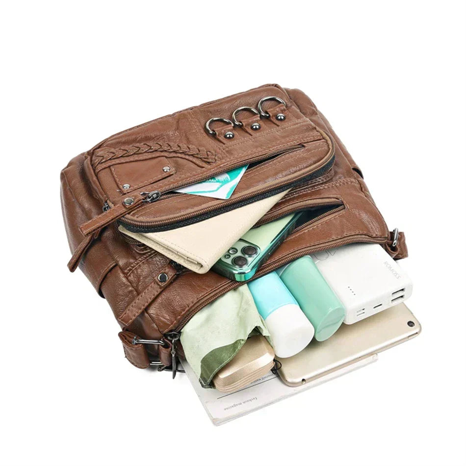 Elara™ | Multi-Layer Crossbody Bag