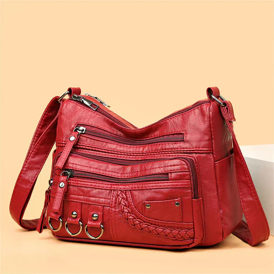 Elara™ | Multi-Layer Crossbody Bag