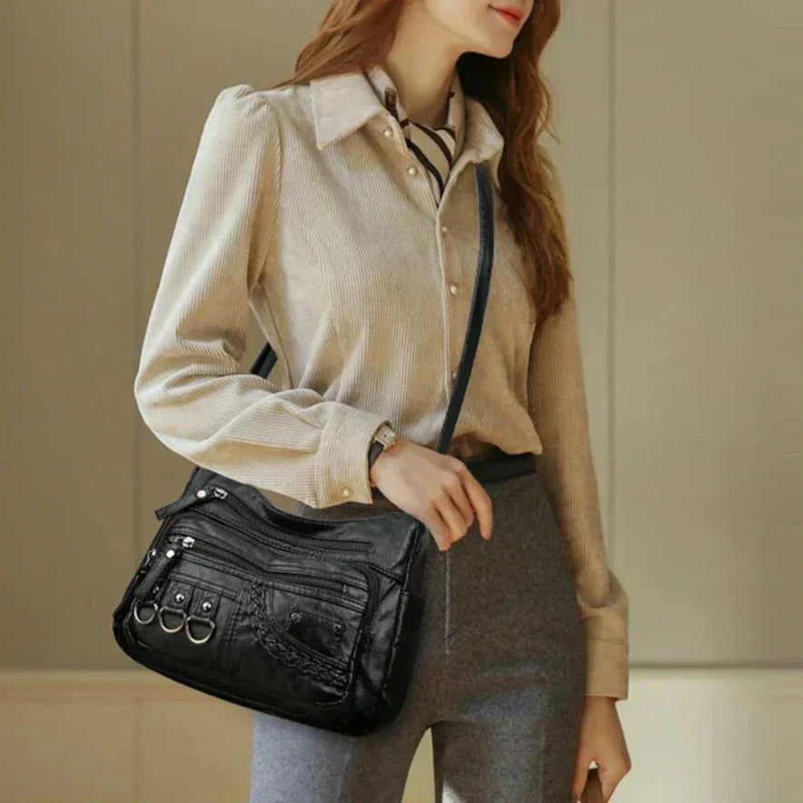 Elara™ | Multi-Layer Crossbody Bag