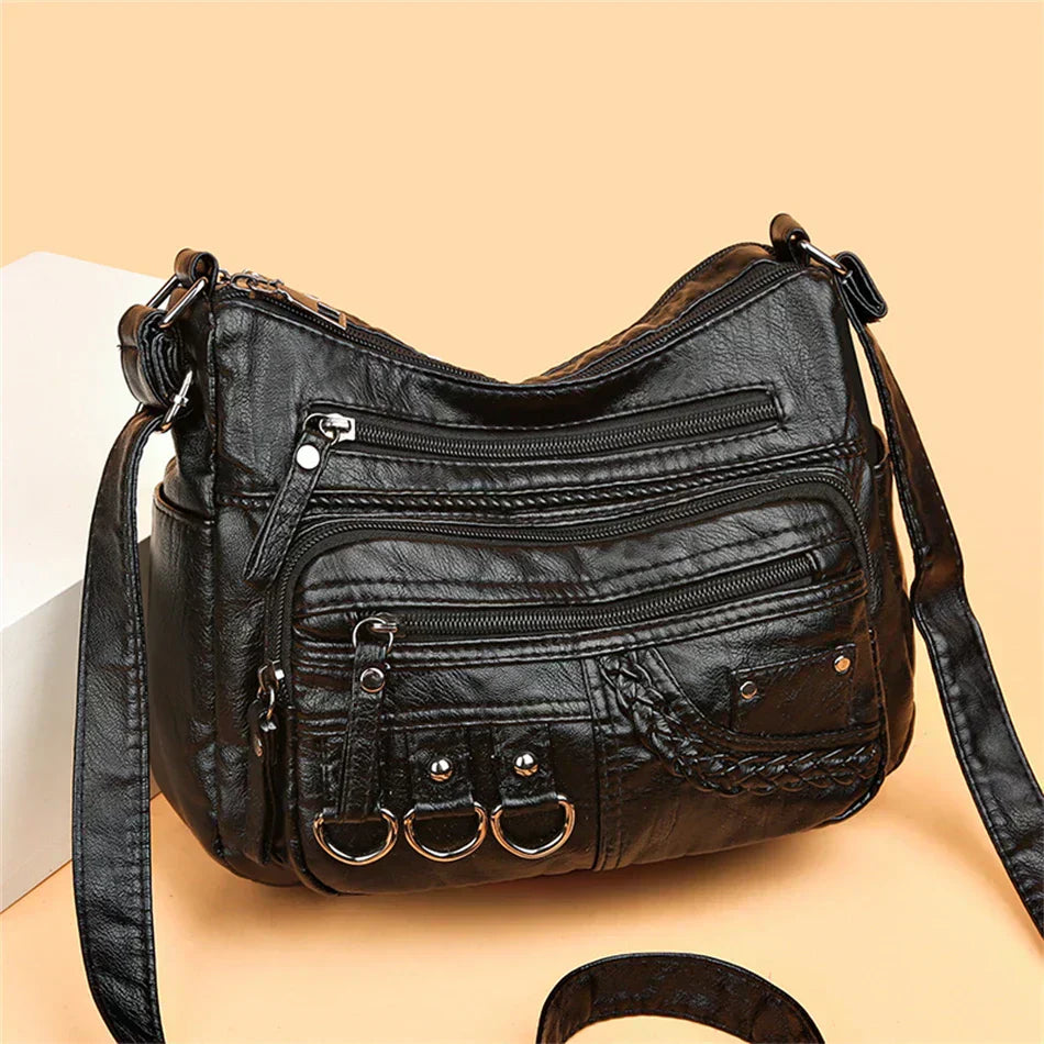 Elara™ | Multi-Layer Crossbody Bag