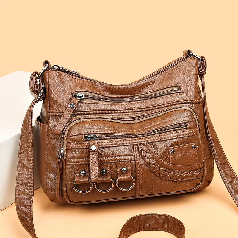 Elara™ | Multi-Layer Crossbody Bag