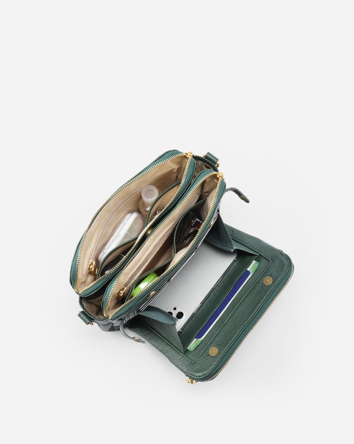 Elara™ | Chic Three-Layer Bag