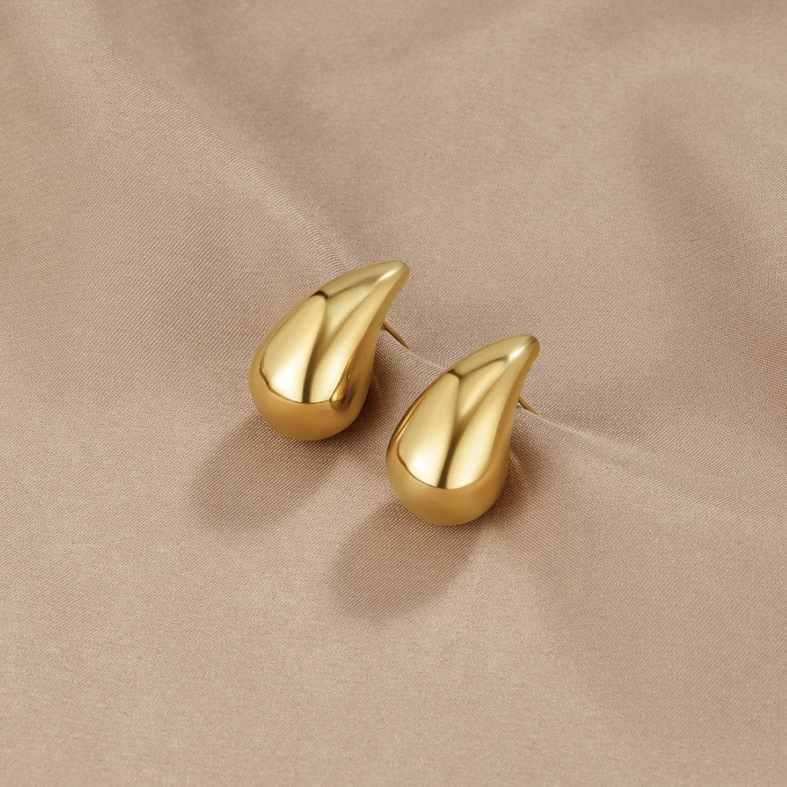 Elara™ | Tarnish-Free Gold Earrings