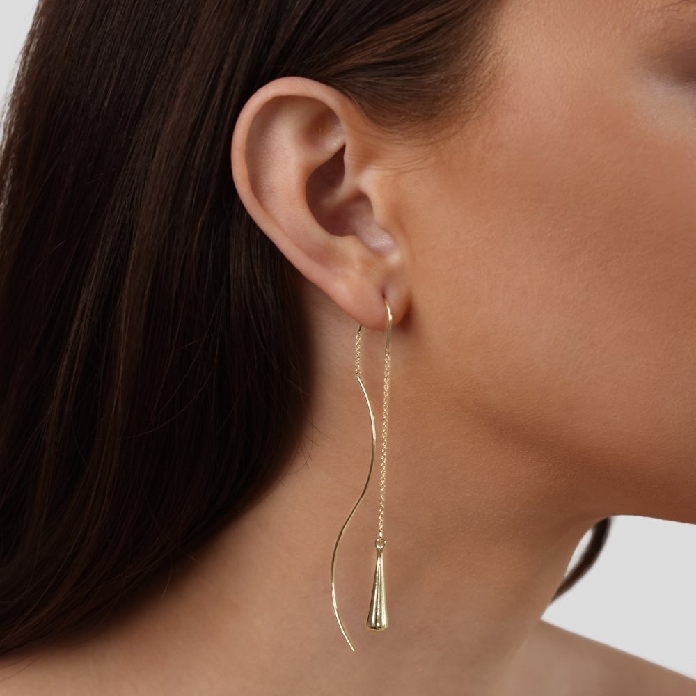 Elara™ | Teardrop Tassel Earrings